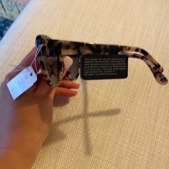 NWT JCREW sunglass Tortoiseshell tan and black